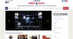 Desktop Screenshot of londonprophire.com